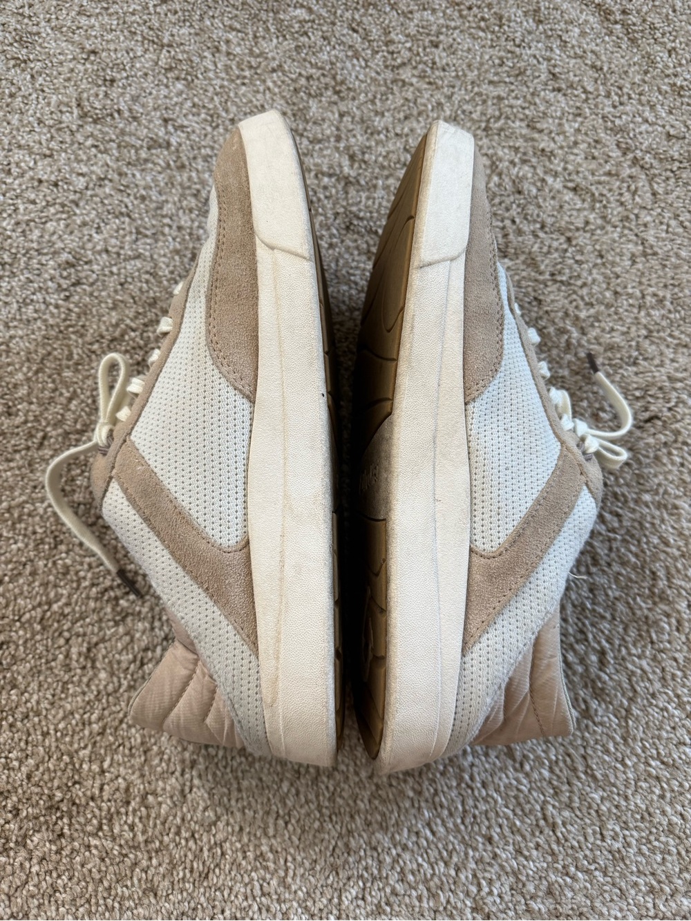 Olukai Kilea Women’s Beige and Cream Casual Sneakers size 10